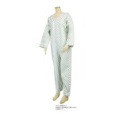 幸和製作所 テイコブ(TacaoF) エコノミー上下続き服 グリーン Sサイズ UW01-GR-S(4)