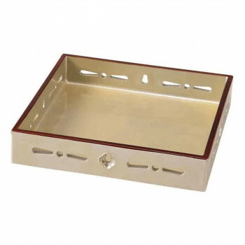 5.5寸京すかし盛器　パールシルバー