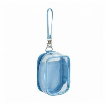 LIHIT LAB.(リヒトラブ)　myfa(ミファ)　デコレーションボックスポーチ　ミニ　パウダーブルー　A-3305..