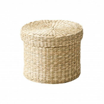 ちどり産業 シーグラス 蓋付きバスケット 02-28 掃除 洗濯 クリーニング ランドリー 浴室 キッチン 台..