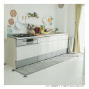 グラムスタイル アヤカキッチンマット GY 45x240cm 「GSCD802919」
