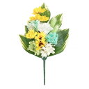 お供え用 四季仏花 プリザーブドフラワー 葉月(ハヅキ) ヒマワリ S C37508S