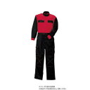 クレヒフク ツートンツナギ レッド L 550 作業服 | 関連単語 作業着 メンズ 上下セット 夏用 空調服 長袖 防寒 作業ズボン ストレッチ 半袖 おしゃ...
