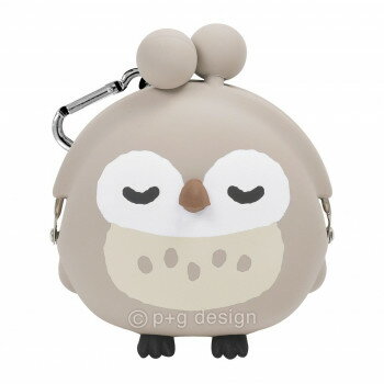 ピージーデザイン 9D POCHIFRIENDSBIRD(スリーディーポチフレンズバード) OWL(ウォームグレー)