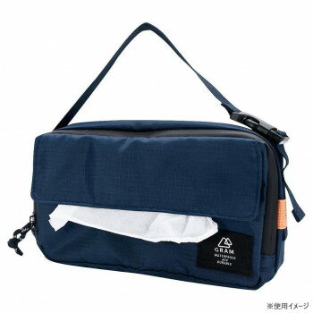 GRAM ティッシュボックスカバー NAVY ネイビー A503NV 家具 収納 ラック | 関連単語 チェスト スチール..