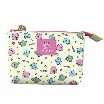 チェゴシム ミニWポーチ イエロー CGS3-16 文具 筆記 備品| 関連単語 水彩 色 クレヨン 筆 ペンケリー ..