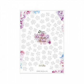 Sha-Nail Pro 写ネイル ネイルシール Softly Flowers -white- RUMI-002 Sha-Nail Pro 写ネイル ネイルシール Softly Flowers -white- RUMI-002