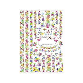 Sha-Nail Pro 写ネイル ネイルシール Flower Closet (Pastel) FLC-002