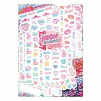 Sha-Nail Pro 写ネイル ネイルシール Neon Marquee/ネオンマーキー NMQ-001 Sha-Nail Pro 写ネイル ネイルシール Neon Marquee/ネオンマーキー NMQ-001
