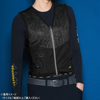 アイズフロンティア 冷却ペルチェ専用インナーベスト 98 ブラックキャラクター XL 1073