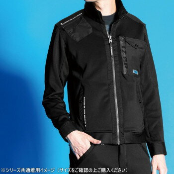 アイズフロンティア H.B.ワークジャケット 05 ブラック LL 3950