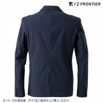 アイズフロンティア ナイロンストレッチテーラードジャケット 02 ネイビー M 50020