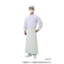 弘進ゴム エプロン ロン炊事用 胸無前掛 白 LL G0570AC 調理 料理 キッチン | 関連単語 便利 時短 鍋 揚げ物 天ぷら 唐揚げ ケーキ クッキー 抜き型 製菓 焼き型 お菓子 焼型 トング ヘラ 茶こし スライサー カップ ナイフ 網 こし 串蒸し 器 ネット