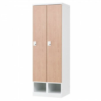 豊國工業 下段オープンタイプ2人用 W600(ダイヤル錠) RLK-TKD260-WNT 工具 DIY 大工 作業 道具 職人 工..