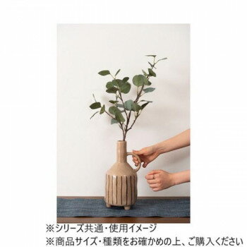 人気 おすすめ 定番 冬 お歳暮 ギフト クリスマス プレゼント 東谷 フラワーベース ブラウン CLY-73BR [2]