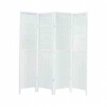 東谷 スクリーン 4連 ホワイト OP-510WH