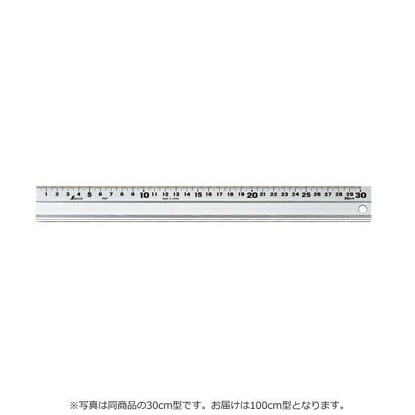 おすすめの 便利アイテム 通販 シンワ アルミ定規 アル助 100cm型 スベリ止め付き 110-0004 使いやすい 一人暮らし 新生活