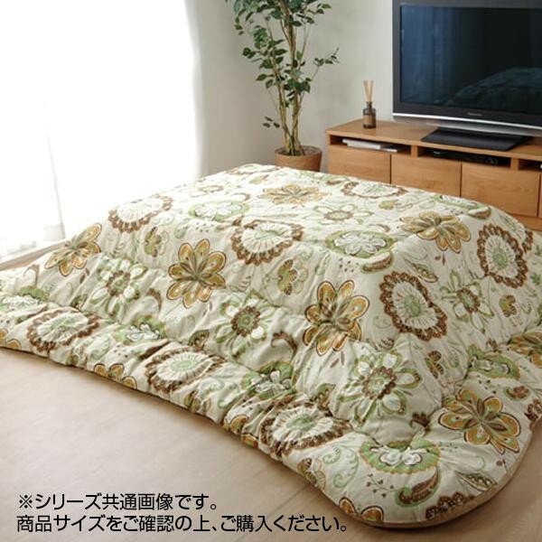 国内でプリントした生地を使用したこたつ布団です