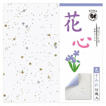 [商品名]花心 すみれ 10枚入 150×150mm P0100-4 5セット代引き不可商品です。代金引換以外のお支払方法をお選びくださいませ。表面は金銀振り加工と雲竜入り、裏面は顔料染の和紙おりがみです。サイズ150×150mm個装サイズ：16×16×5cm重量個装重量：30g生産国日本※入荷状況により、発送日が遅れる場合がございます。fk094igrjs