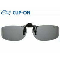 日用品 便利 ユニーク 日本製 偏光サングラスER(エロイコ) クリップオンサイドガードタイプ 偏光グレー BV-55