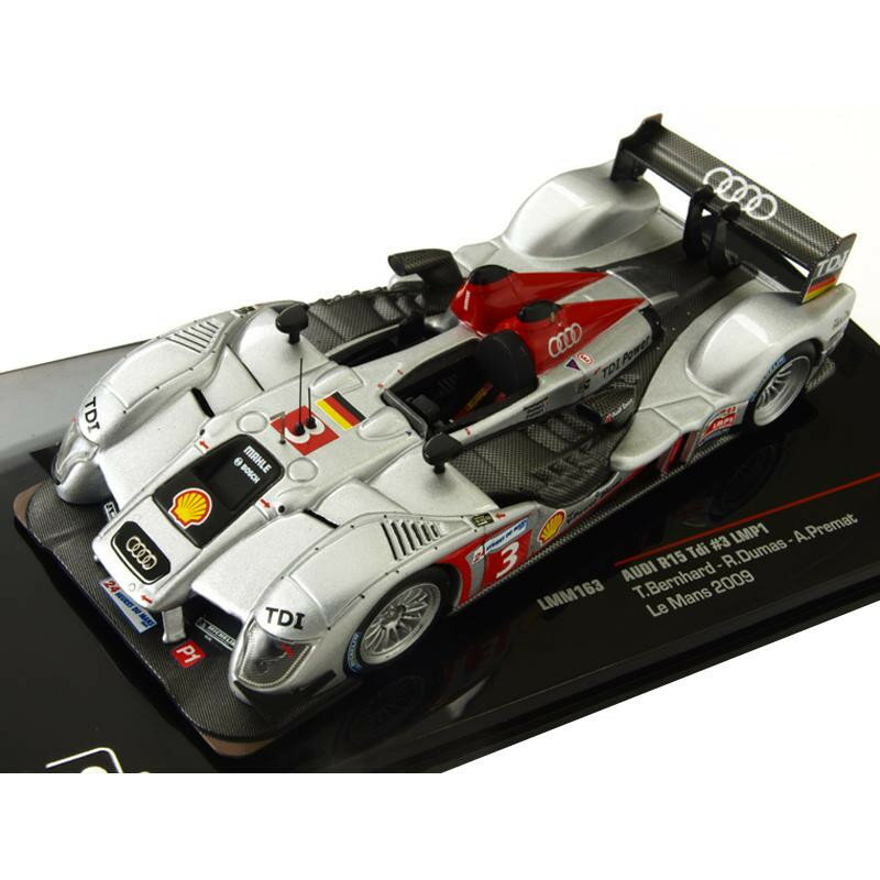 アウディ R15 TDI LMP1 09 ル・マン 13位 ♯3 T.Bernhard/R.Du 1/43スケール LMM163お得 な 送料無料 人気 トレンド 雑貨 おしゃれ