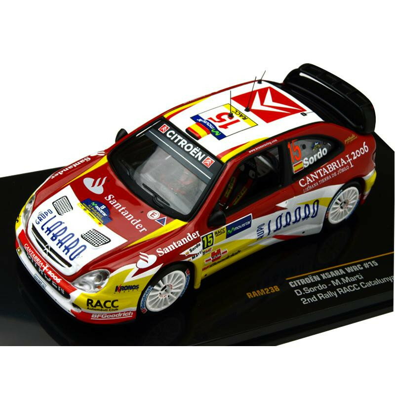 シトロエン クサラ WRC 06 ラリー・カタルニヤ 2位 ♯15 1/43スケール RAM238 人気 商品 送料無料