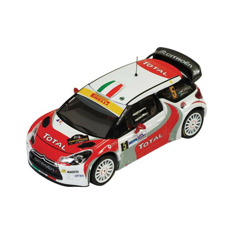 シトロエン DS3 WRC 2011年モンツァラリー 3位 ♯5 R.Capello-L.Pirollo ナイトポット付 1/43スケール R..