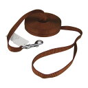 暮らし プレゼント 実用的 プロ用訓練リード フラットンロングリード 茶 お祝い ギフト 人気 ブランド お洒落