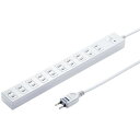 アイデア商品 面白い おすすめ 雷ガードタップ (2P・10個口・5m) TAP-SP217-5 人気 便利な お得な送料無料(2)