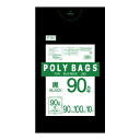 暮らし プレゼント 実用的 オルディ ポリバックビジネス90L 黒10P×30冊 30321 お祝い ギフト 人気 ブランド お洒落(3)