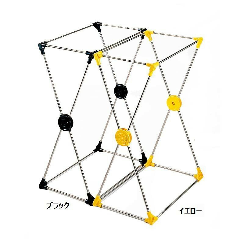 ダストスタンド 45L 6個(イエロー＆ブラック各3) YK-800014S