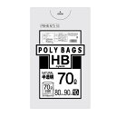 プレゼント オススメ 父 母 日用品 オルディ ポリバッグHB70L 半透明10P×50冊 10980501 送料無料 お返し 贈答品