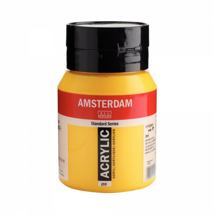 アイデア 便利 グッズ AMSTERDAM アムステルダム アクリリックカラー500ml アゾイエローミディアム269 483291 お得 な全国一律 送料無料
