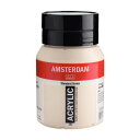 [商品名]AMSTERDAM　アムステルダム　アクリリックカラー500ml　ネープルスイエローレッドライト292 483348代引き不可商品です。代金引換以外のお支払方法をお選びくださいませ。アクリル樹脂の高い透明度によって色鮮やかに発色する乾燥の早い絵具で、使いやすさも抜群です!サイズ蓋部Φ7×底部Φ8.5×13.5cm個装サイズ：7×9×14cm重量650g個装重量：650g素材・材質顔料、アクリルエマルション生産国オランダ※入荷状況により、発送日が遅れる場合がございます。大作用アクリル絵具です。・顔料は合成顔料が使用されています。・補助剤として分散剤、湿潤剤、増粘剤、pH調整剤、消泡剤、防腐・防カビ剤、凍結安定剤などが添加されています。■アクリル絵具の特長・水で薄めることができ、乾くと耐水性になります。・短い時間で乾燥します。(約1〜2時間)・柔軟性のある丈夫な塗膜をつくります。・接着力が強く、多様な素材に彩色できます。(ガラス、陶器、ナイロン、ポリエチレン、ポリプロピレン、軟質塩化ビニールなど一部の素材を除く)・耐酸性、耐アルカリ性、耐光性に優れ、変色・変質を起こしにくい絵具です。■アクリル絵具の注意点・絵具に含まれる水分が蒸発するため、乾燥後は体積が減少します。・乾燥すると若干色が変わります。アクリル樹脂エマルションは乳白色ですが、水分が蒸発すると透明になるため、色が深みを増して暗く見えます。・乾燥が早く、また乾燥後は水に再溶解しないため修正が困難です。・10度以下の低温では造膜ができず接着力が弱くなるため、冬期屋外での使用には適しません。アクリル樹脂の高い透明度によって色鮮やかに発色する乾燥の早い絵具で、使いやすさも抜群です!fk094igrjs