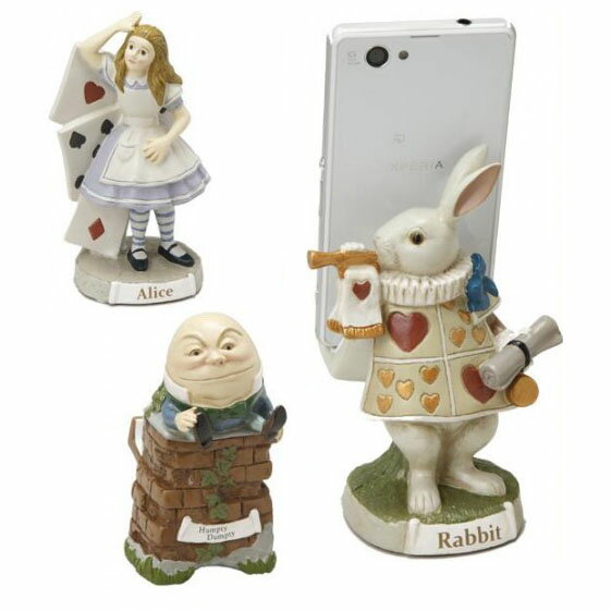 おすすめの 便利アイテム 通販 セトクラフト 不思議の国のアリス スマホスタンド アリス・SR-0782 使いやすい 一人暮らし 新生活