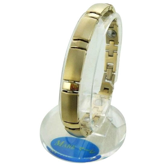 アクセサリー MARE(マーレ) ゲルマニウムブレスレット 14G/IP ミラー/マット 172S (16.15cm) H9389-05S オススメ 送料無料