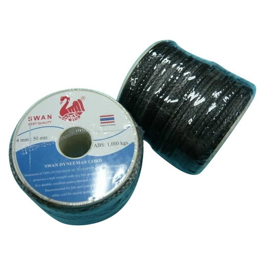 ダイニーマロープ 4.0mm径 50m/巻 グレー DN-04-50 人気 商品 送料無料