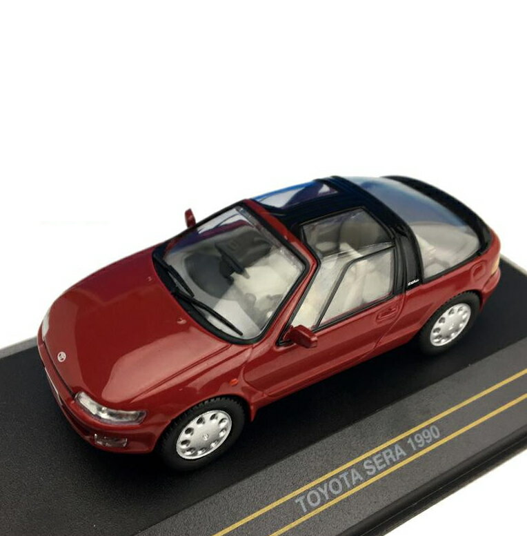 楽天創造生活館アイデア 便利 グッズ 玩具 関連商品 モデルカー ミニチュア 車オブジェ トヨタ セラ 1990 レッド 1/43スケール F43054 お得 な全国一律 送料無料