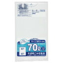 プレゼント オススメ 父 母 日用品 ジャパックス 容量表示入ポリ袋70L ローコスト 白半透明 10枚×50冊 TSN78 送料無料 お返し 贈答品