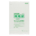 LD規格袋 厚み0.030mm No.11 ひも付き 透明 100枚×10冊×6箱 LK11 おすすめ 送料無料 誕生日 便利雑貨 日用品