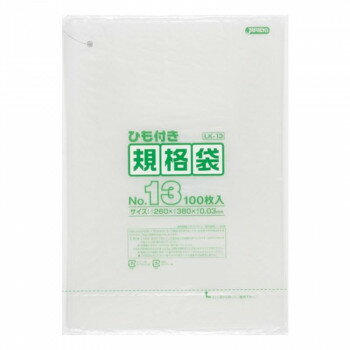 さまざまな用途にお使いいただけるポリ袋です。 生産国:中国 素材・材質:ポリエチレン 商品サイズ:260×380mm 仕様:厚み:0.030mm