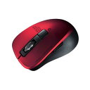 通販 送料無料 静音Bluetooth 5.0 ブルーLEDマウス(5ボタン・レッド) MA-BTBL155R おもしろ お洒落な おしゃかわ 雑貨(2)