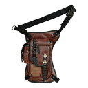 送料無料 おすすめ DEVICE(デバイス) strong 2way レッグポーチ ブラウン HGS10048-BR-F 楽天 オシャレな 通販(4)
