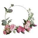彩か(SAIKA)　Wreath(リース)　Artifical Wreath　ピンクトーン　CXO-924