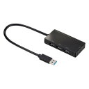 【送料無料】日用品 HDMIポート搭載 USB3.2Gen1 3ポートハブ USB-3H332BK オススメ 新 生活 応援(2)