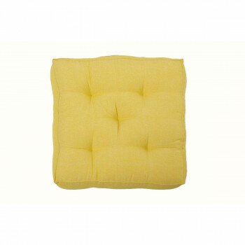便利グッズ アイデア商品 日本製 洗える オーガニックコットン ボックスクッション イエロー 約40×40cm 9169659 人気 お得な送料無料 おすすめ