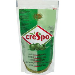 食べ物 グルメ 関連 クレスポ　グリーンオリーブ 種抜きスタンドパック　100g　20セット　072004 オススメ 送料無料