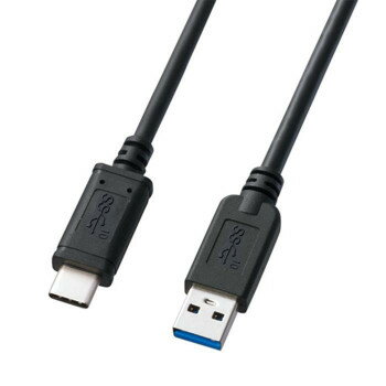 USB 3.2/3.1/3.0搭載(USBAコネクタメス)のパソコンと、USB Type-Cポートを持つ周辺機器や、端末(タブレット・スマホなど)とを接続するときに使用するケーブルです 生産国:中国