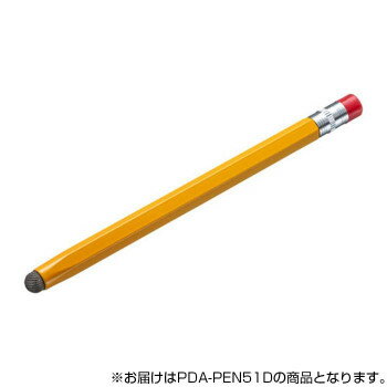 通販 送料無料 導電繊維タッチペン(オレンジ・鉛筆型) PDA-PEN51D おもしろ お洒落な おしゃかわ 雑貨