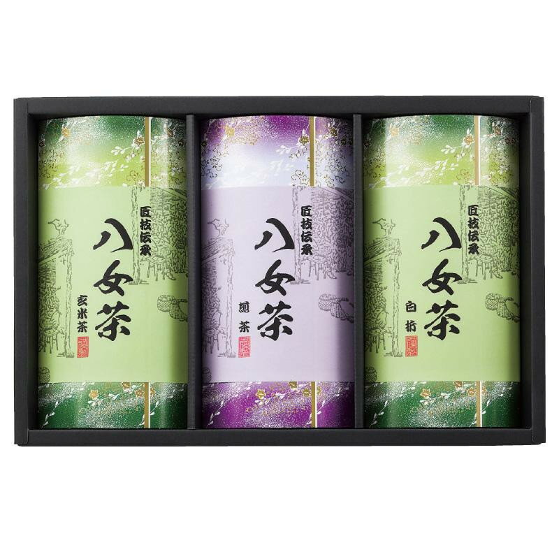 お茶の詰め合わせギフトです。 生産国:日本 仕様:賞味期間:製造日より常温約540日 セット内容:八女茶90g(煎茶・白折茶・玄米茶各1箱)